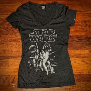 3/$20 Star wars V neck tee